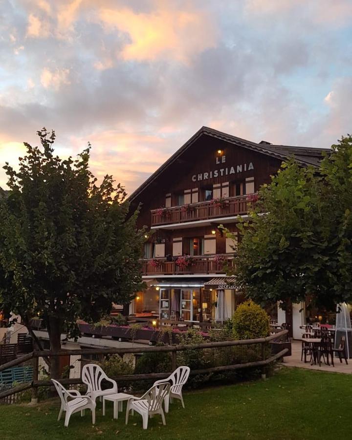 Hotel Le Christiania Les Contamines-Montjoie Exterior foto