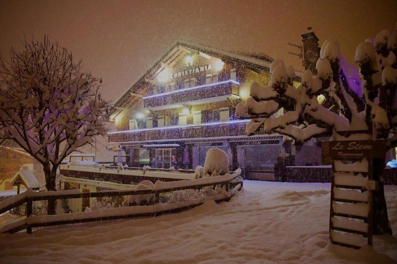 Hotel Le Christiania Les Contamines-Montjoie Exterior foto