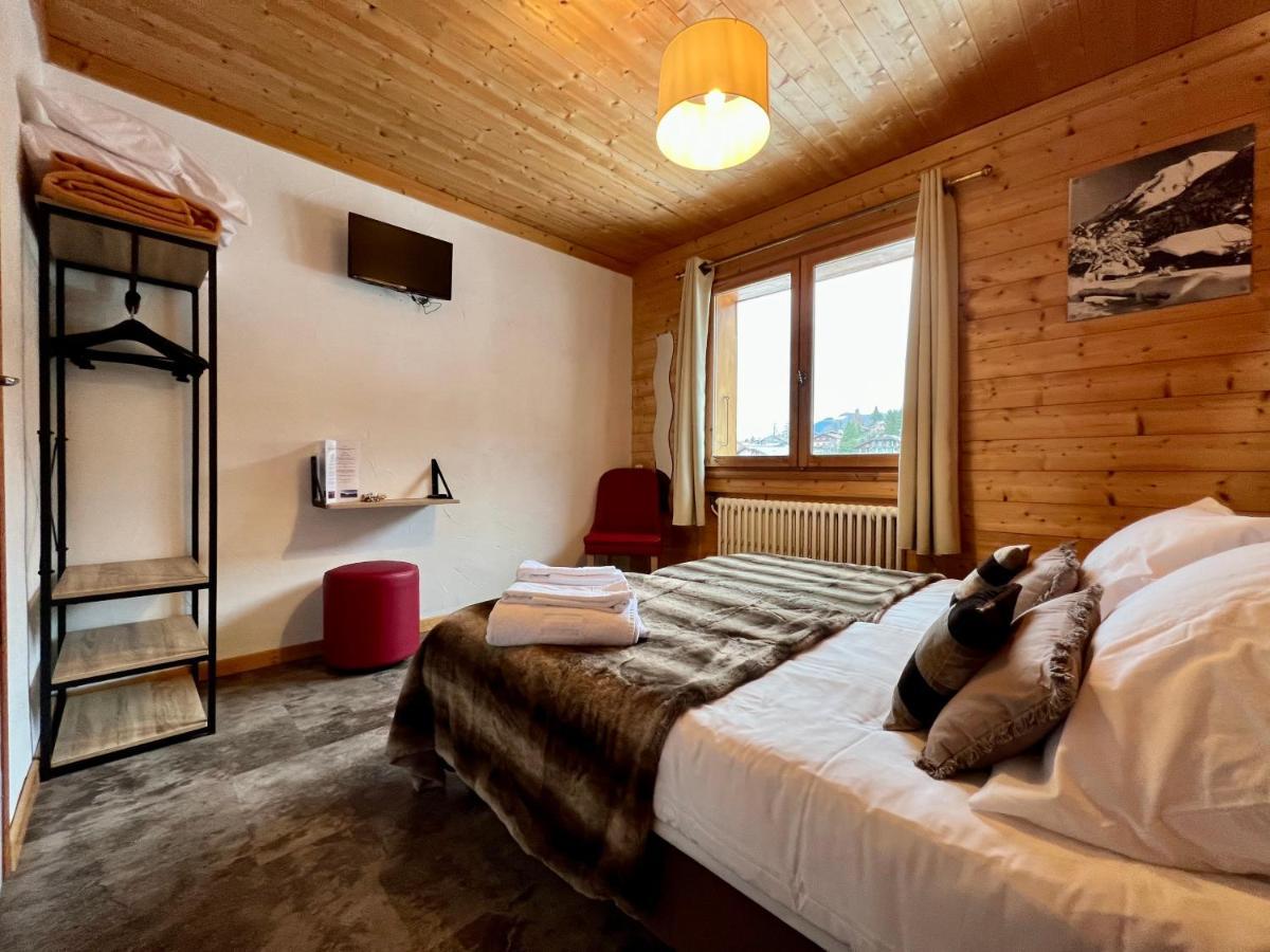 Hotel Le Christiania Les Contamines-Montjoie Exterior foto