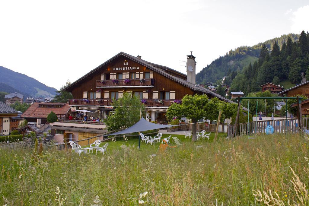 Hotel Le Christiania Les Contamines-Montjoie Exterior foto