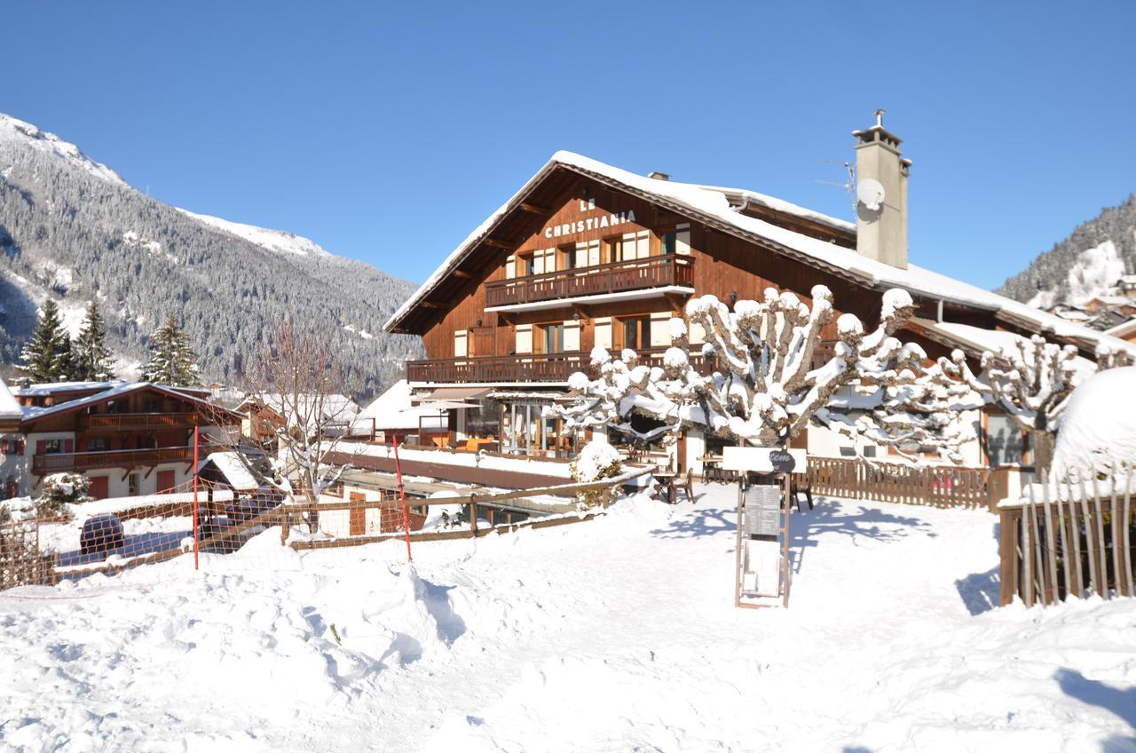 Hotel Le Christiania Les Contamines-Montjoie Exterior foto